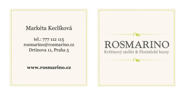 Fotografie reference - Tvorba webových stránek ROSMARINO